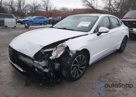 2021 Hyundai Sonata Limited z USA, uszkodzony, nr VIN 5NPEH4J27MH080864